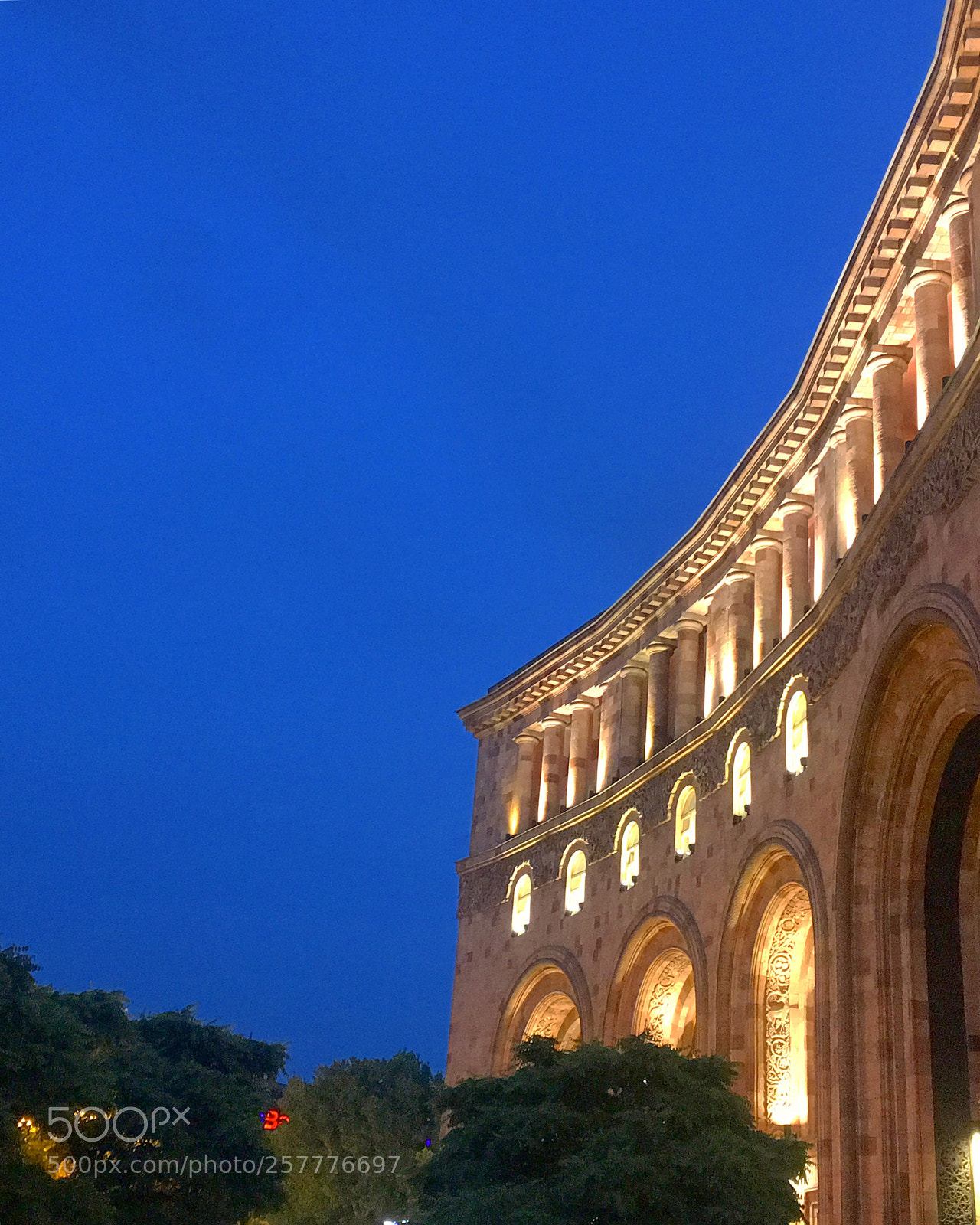 Apple iPhone 6s sample photo. Yerevan evening photography