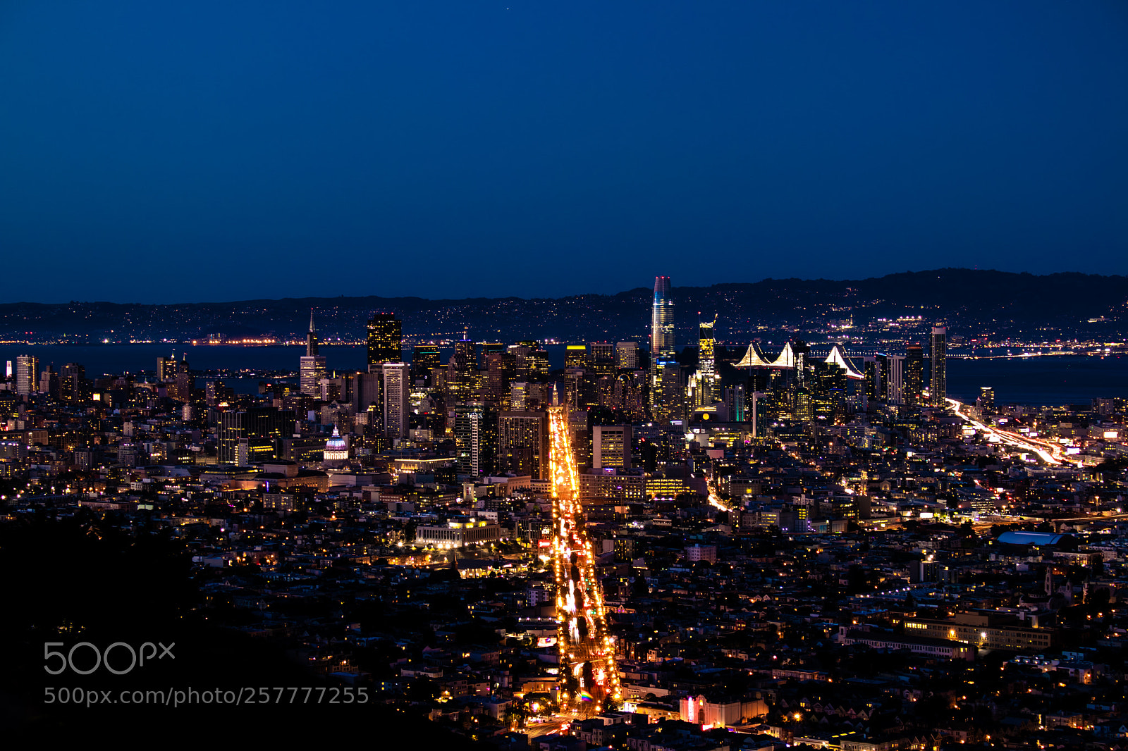 Canon EOS 80D sample photo. San francisco dusk photography