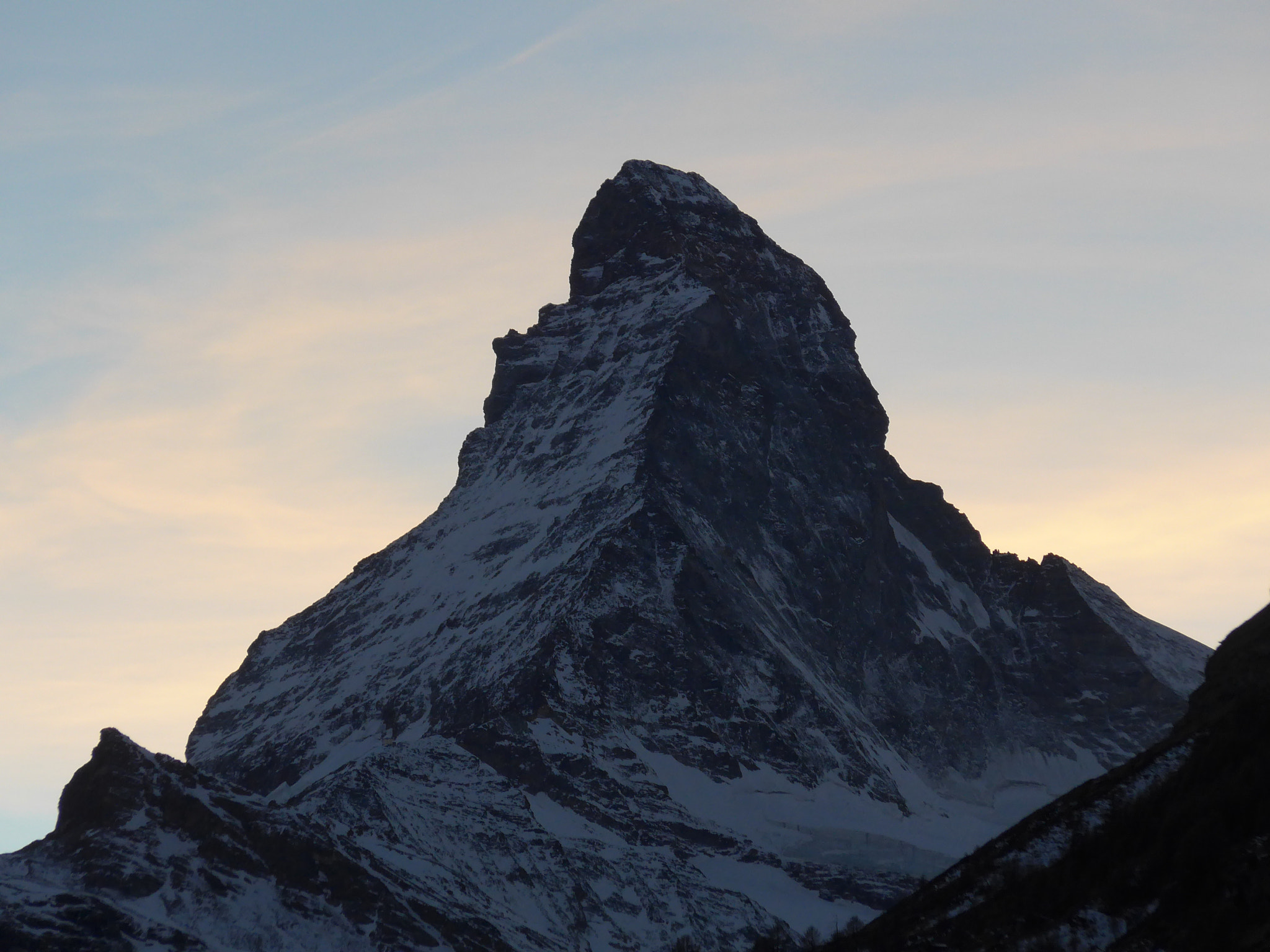 Panasonic Lumix DMC-LF1 sample photo. Dawn at matterhorn photography