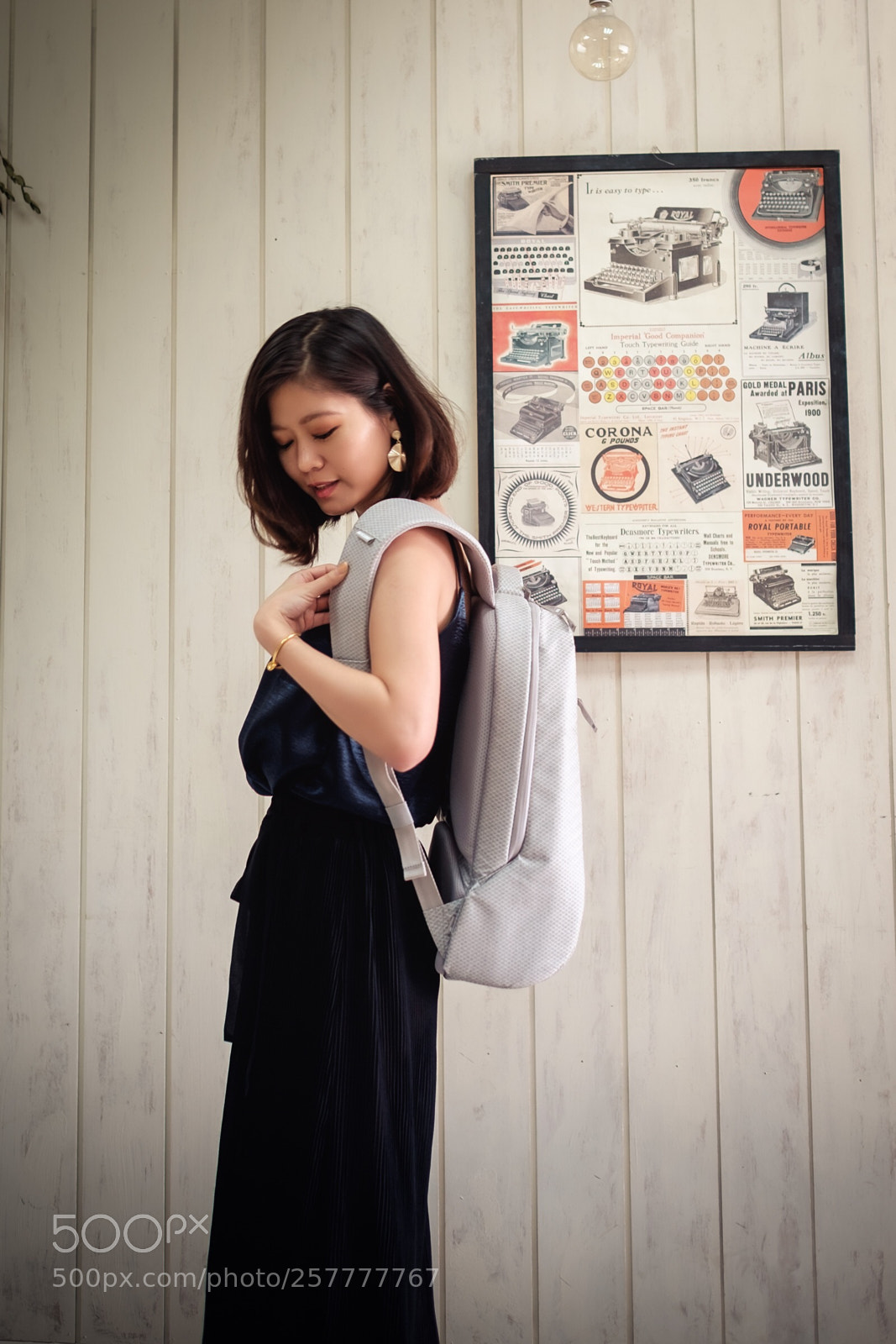 Fujifilm X-T1 sample photo. Back pack girl photography