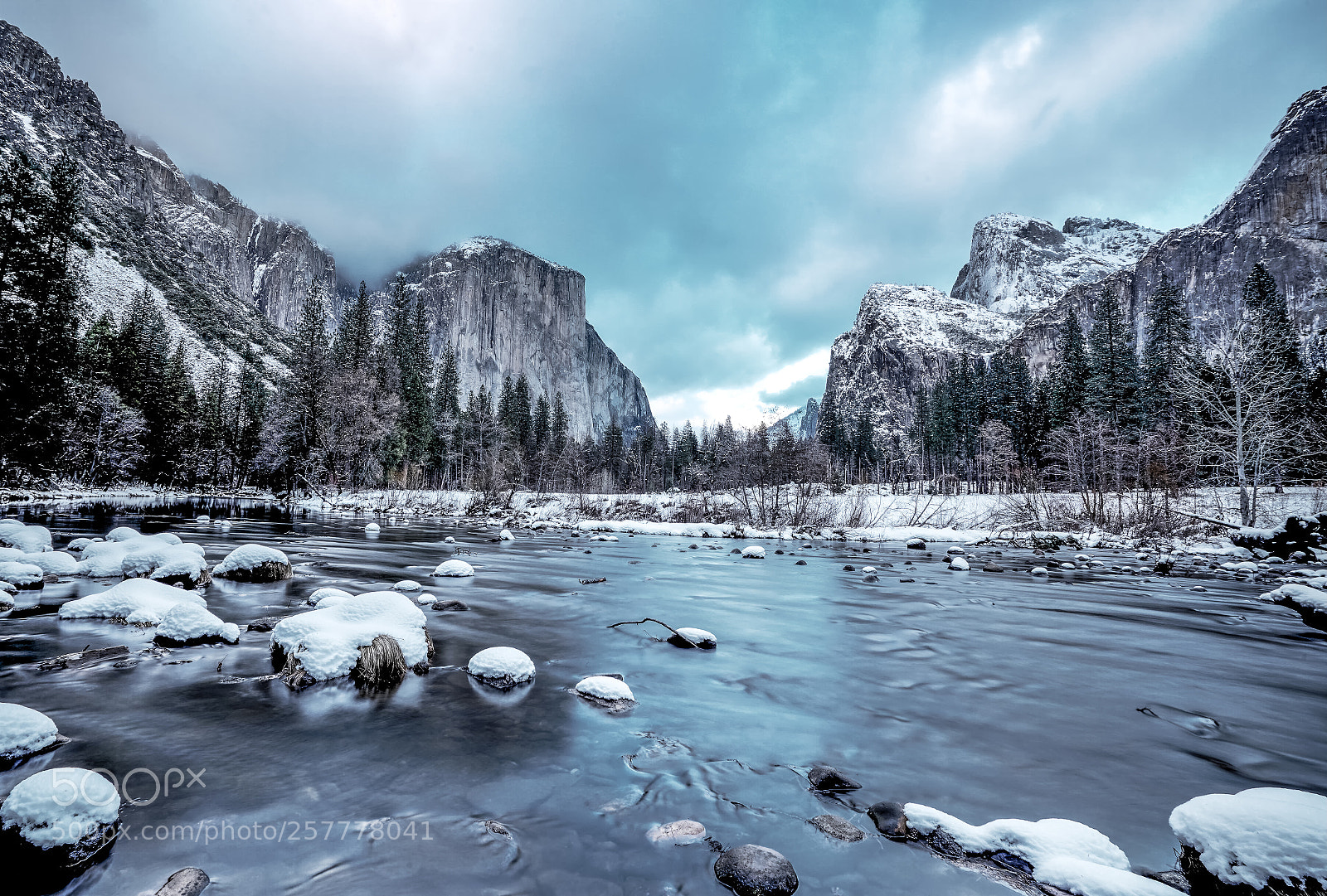 Sony a7R II sample photo. Snow covered yosemite. photography