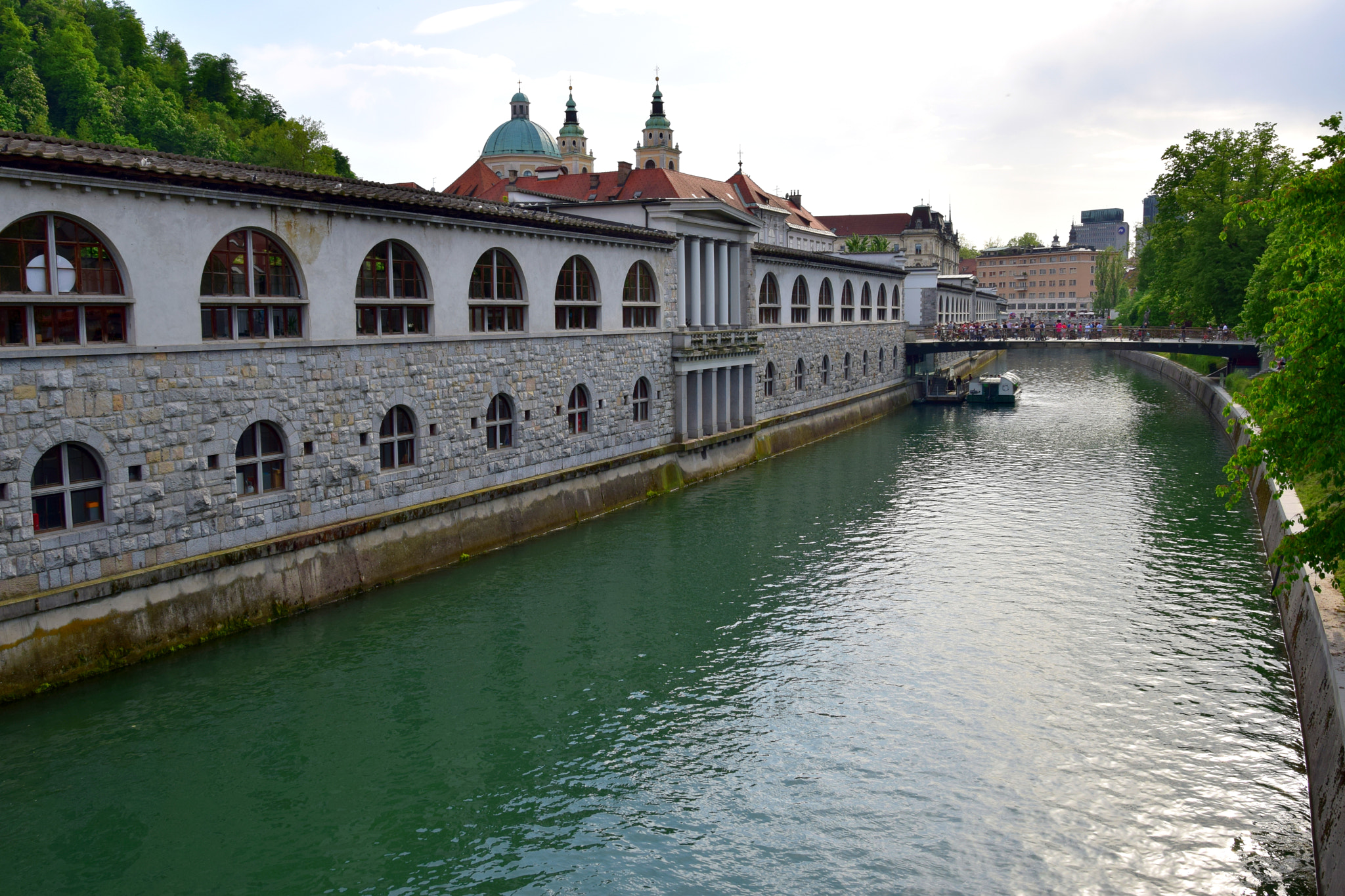 Nikon AF-S Nikkor 20mm F1.8G ED sample photo. Ljubliana cityscape photography