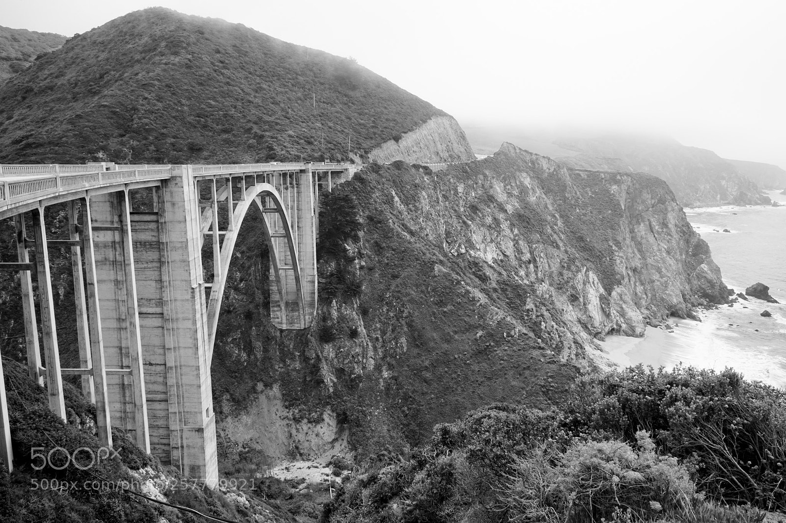 Sony a7 II sample photo. Bixby creek bridge photography