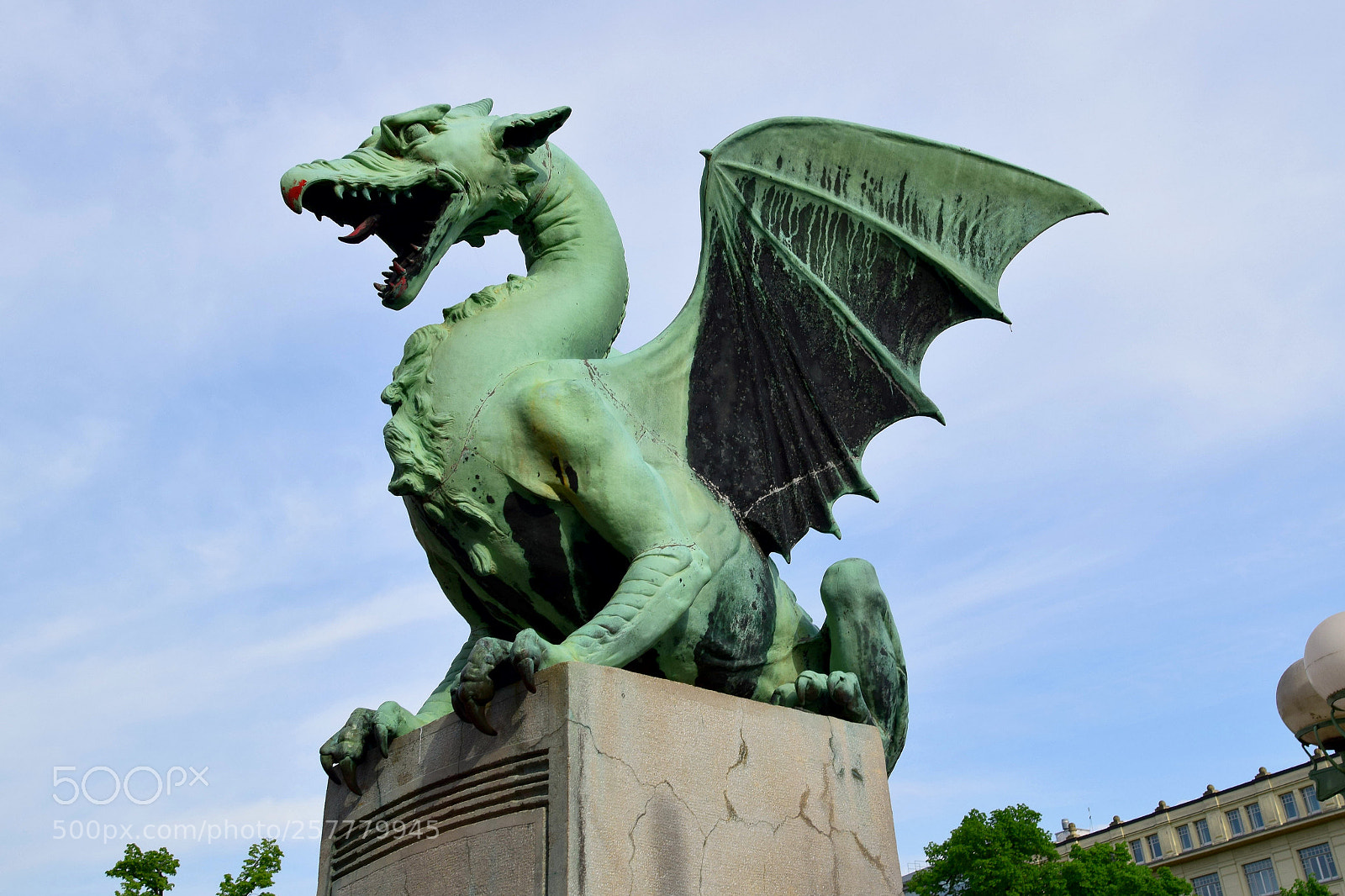 Nikon D3300 sample photo. Dragon bridge-ljubliana photography