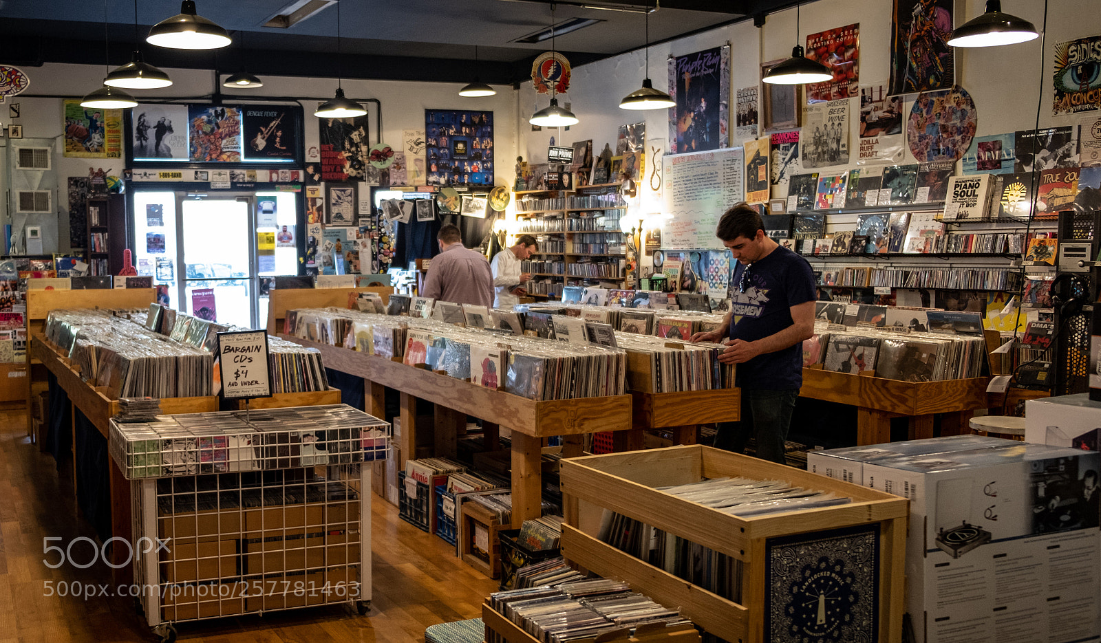 Fujifilm X-T20 sample photo. The local record shop photography