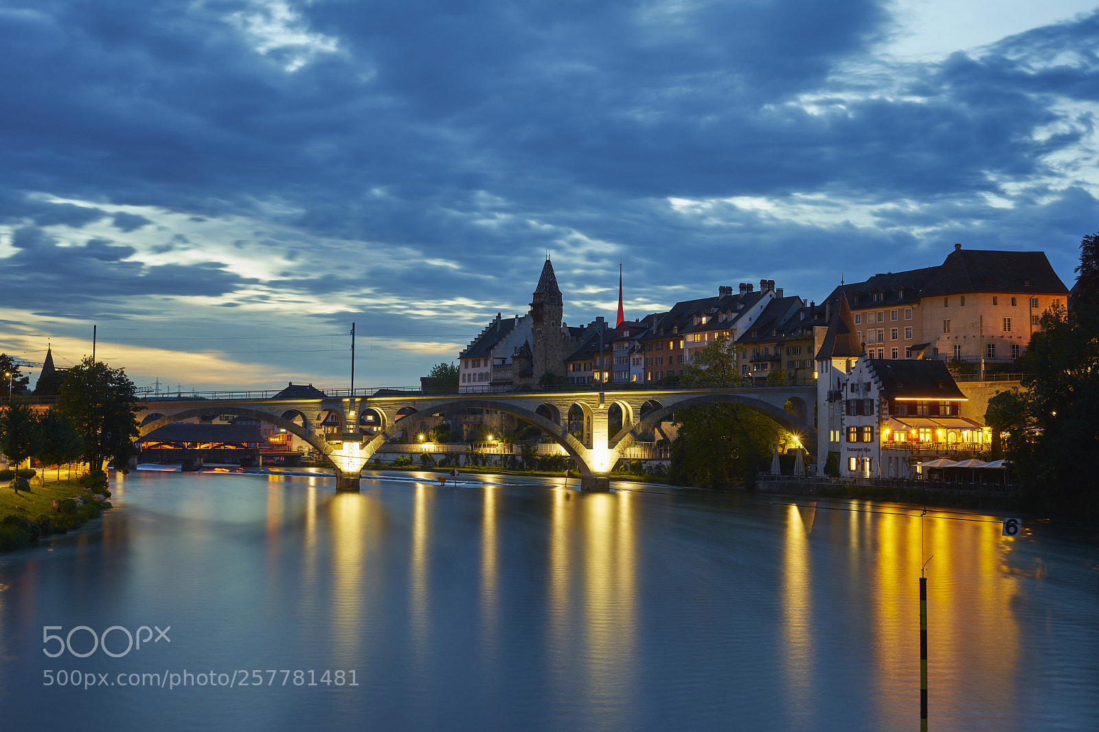 Sony a7R sample photo. Bremgarten bei nacht photography