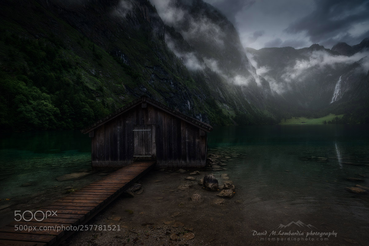 Sony a7R sample photo. The lake cabin photography