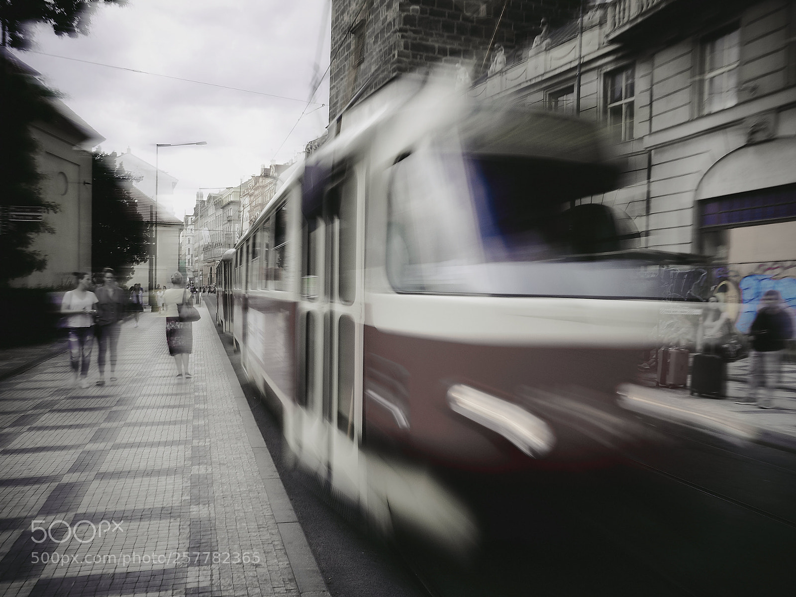 Olympus OM-D E-M1 sample photo. Weightless tram photography