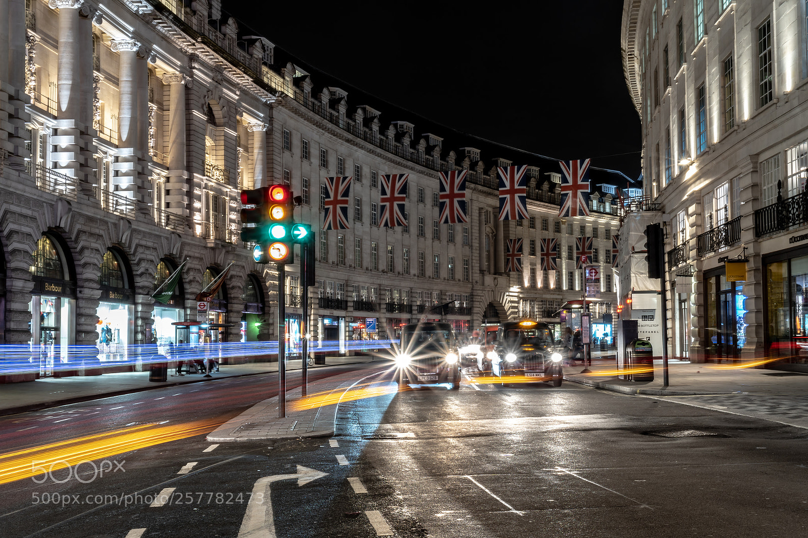 Sony a7 III sample photo. Regent street at night photography
