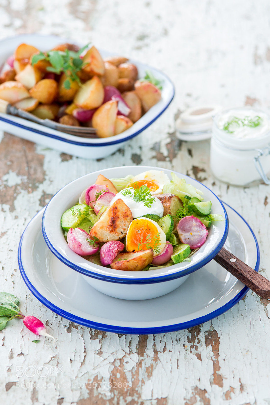 Nikon D600 sample photo. Baked potato and radish photography