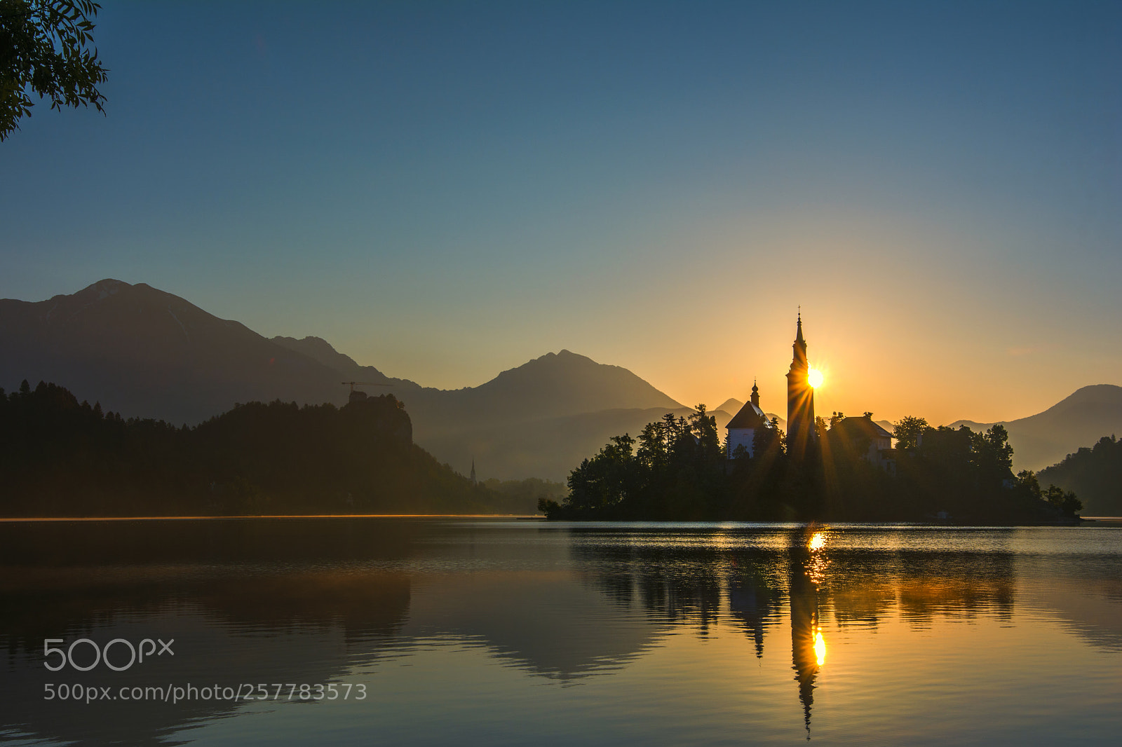Nikon D7100 sample photo. Lake bled ... sunrise photography