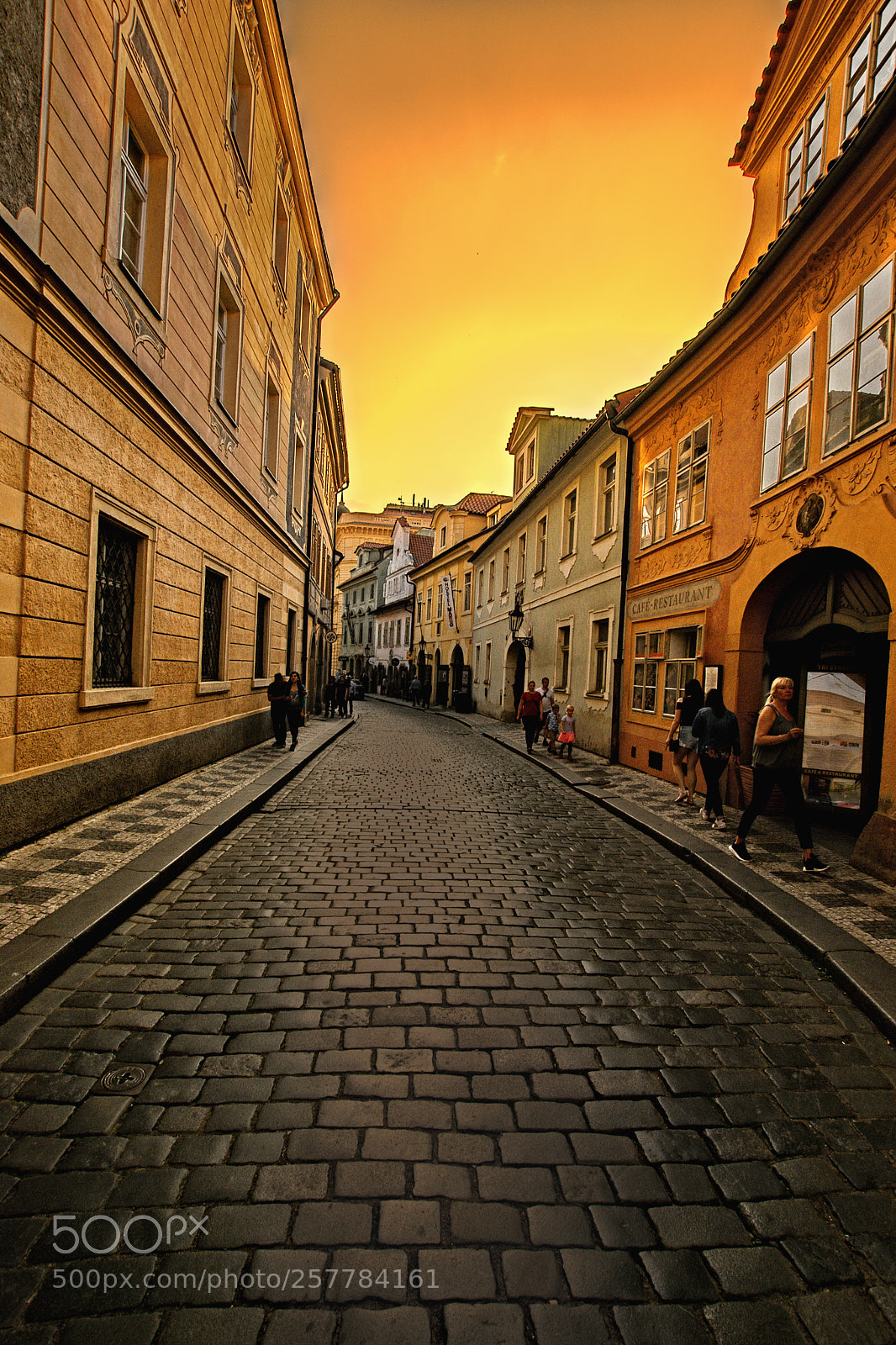 Nikon D3300 sample photo. Cobblestone street photography