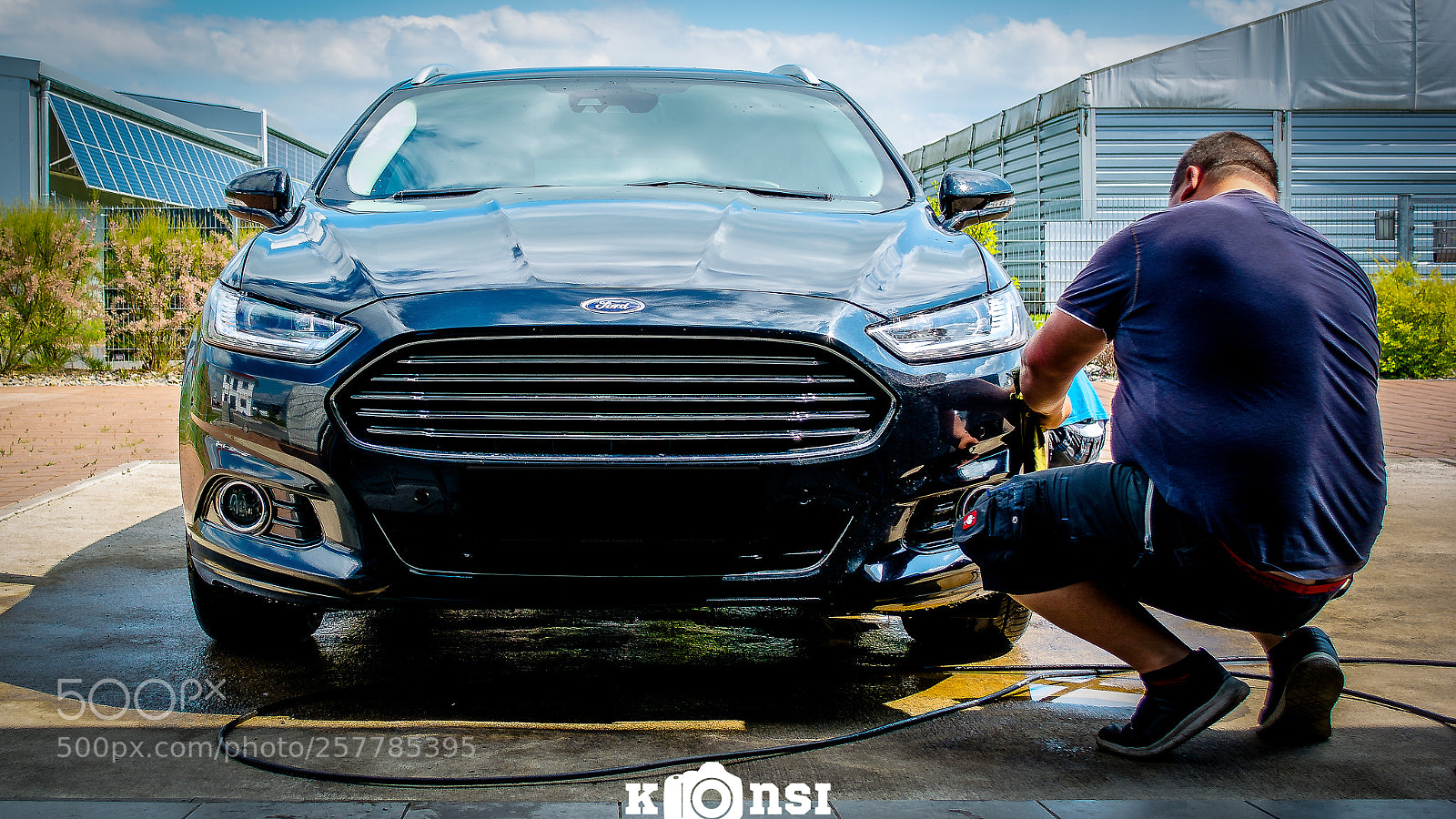 Nikon D5200 sample photo. Ford front photography