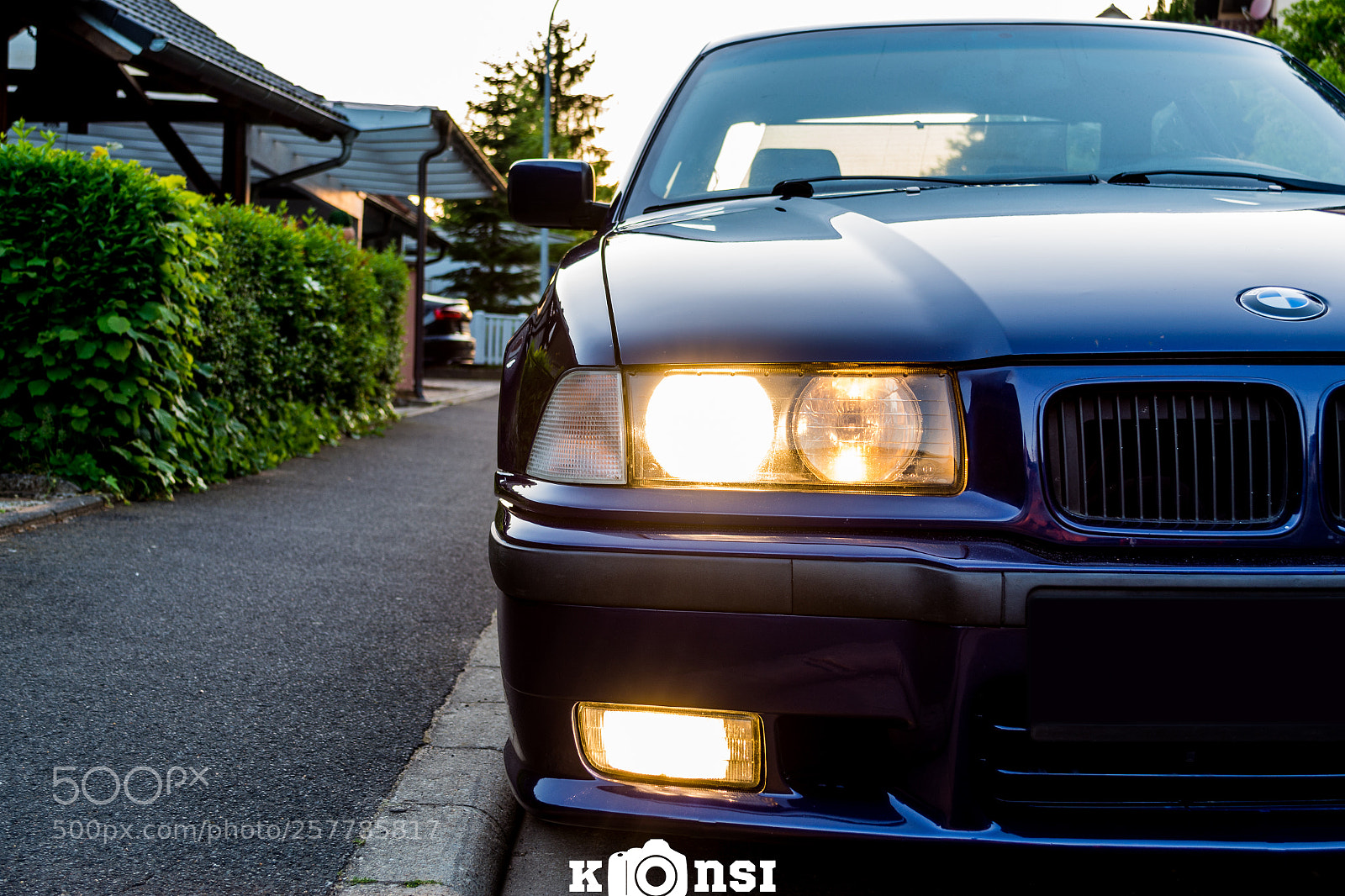 Nikon D5200 sample photo. E36 328i front photography