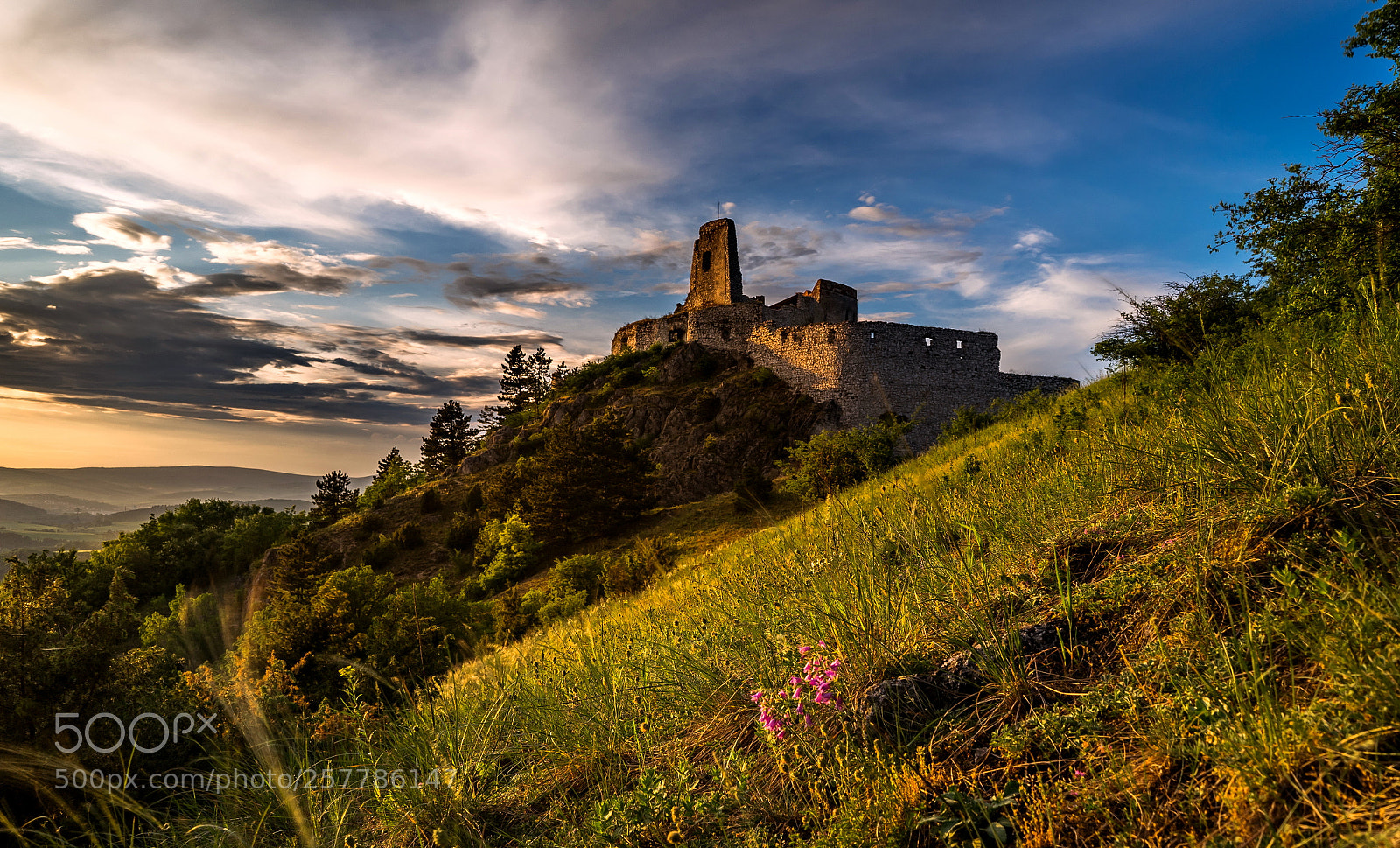Sony a7 II sample photo. Cachtice-castle photography