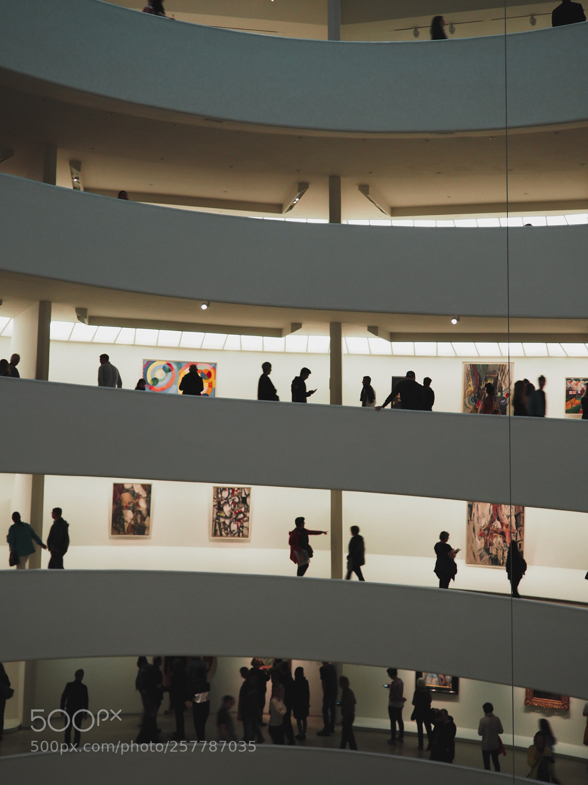 Olympus OM-D E-M10 sample photo. Guggenheim museum photography