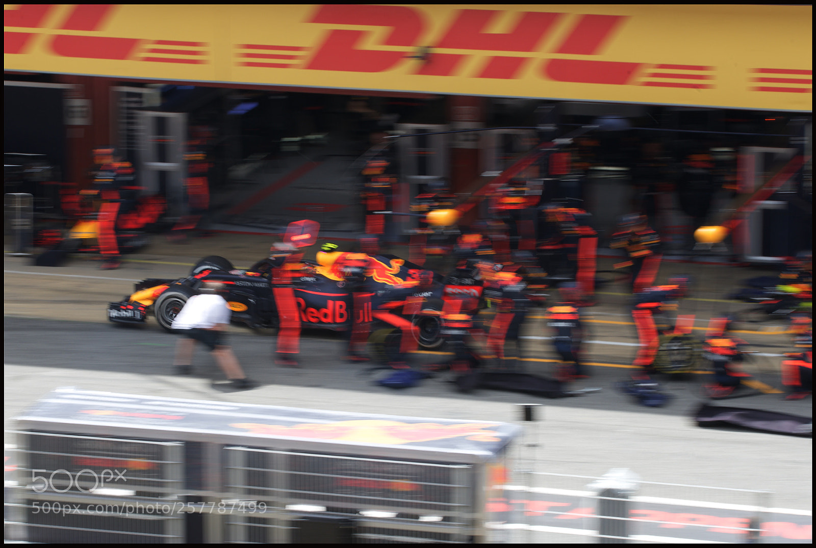 Nikon D610 sample photo. Red bull pit stop photography