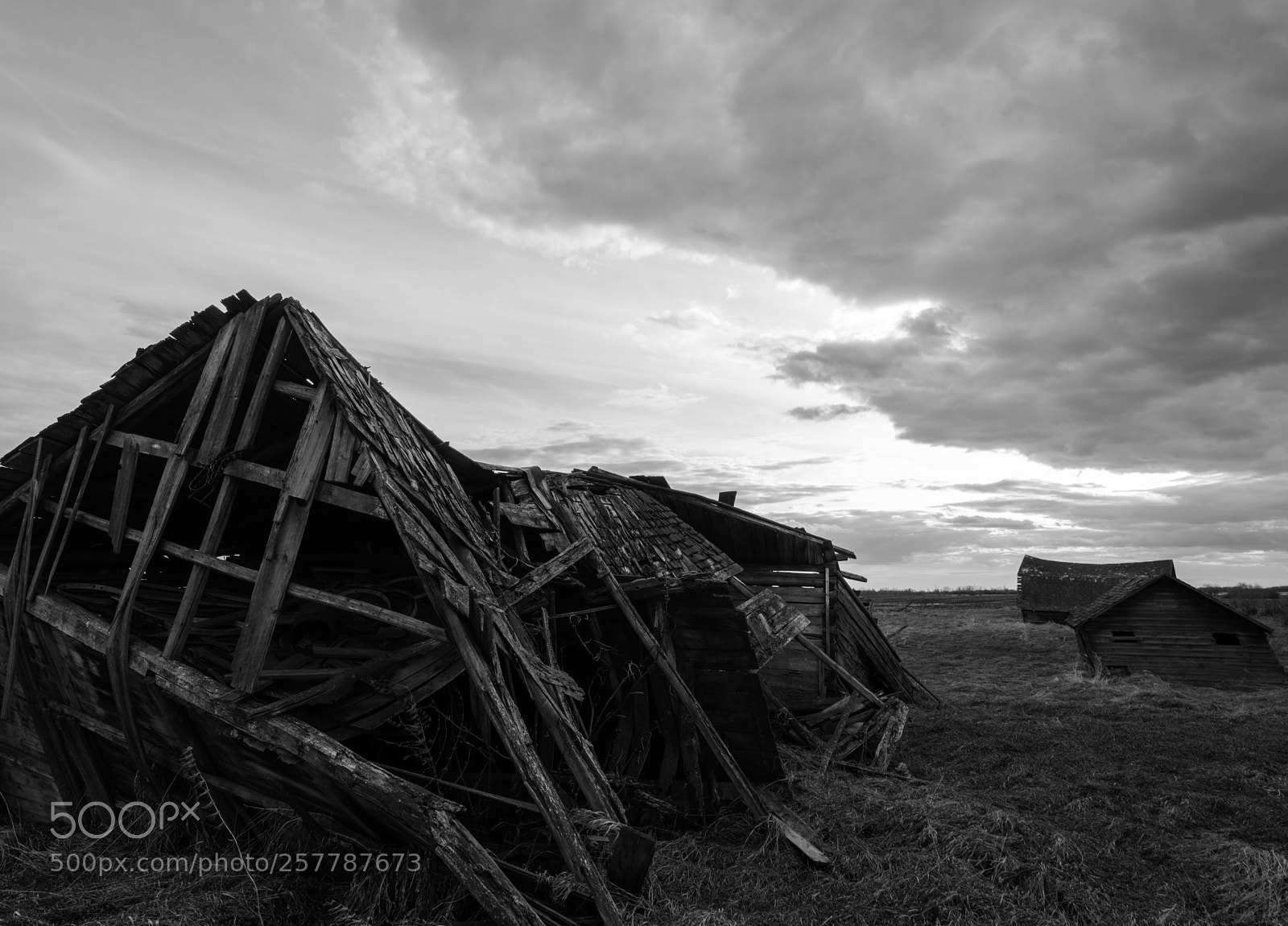 Nikon D810 sample photo. Clouds and roof photography