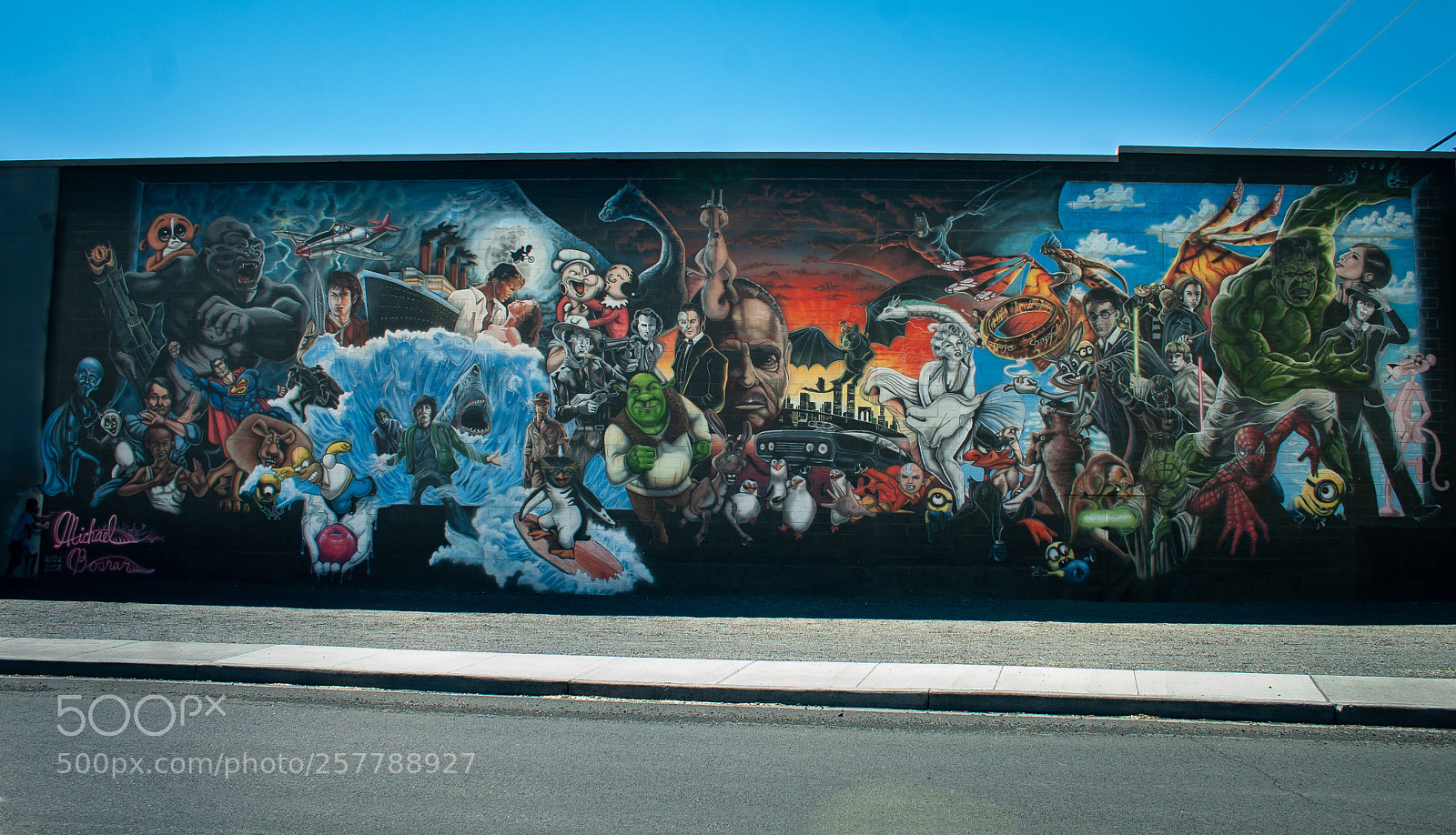 Canon EOS 30D sample photo. Theater graffiti photography