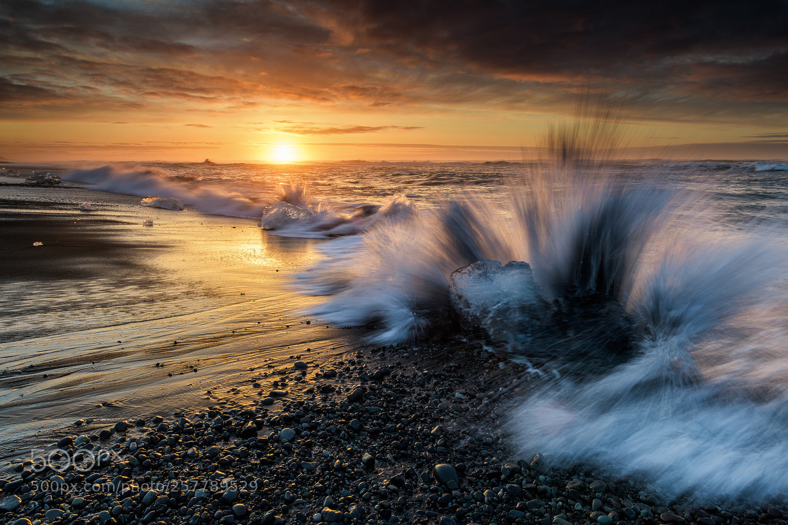 Nikon D850 sample photo. Crashing waves photography