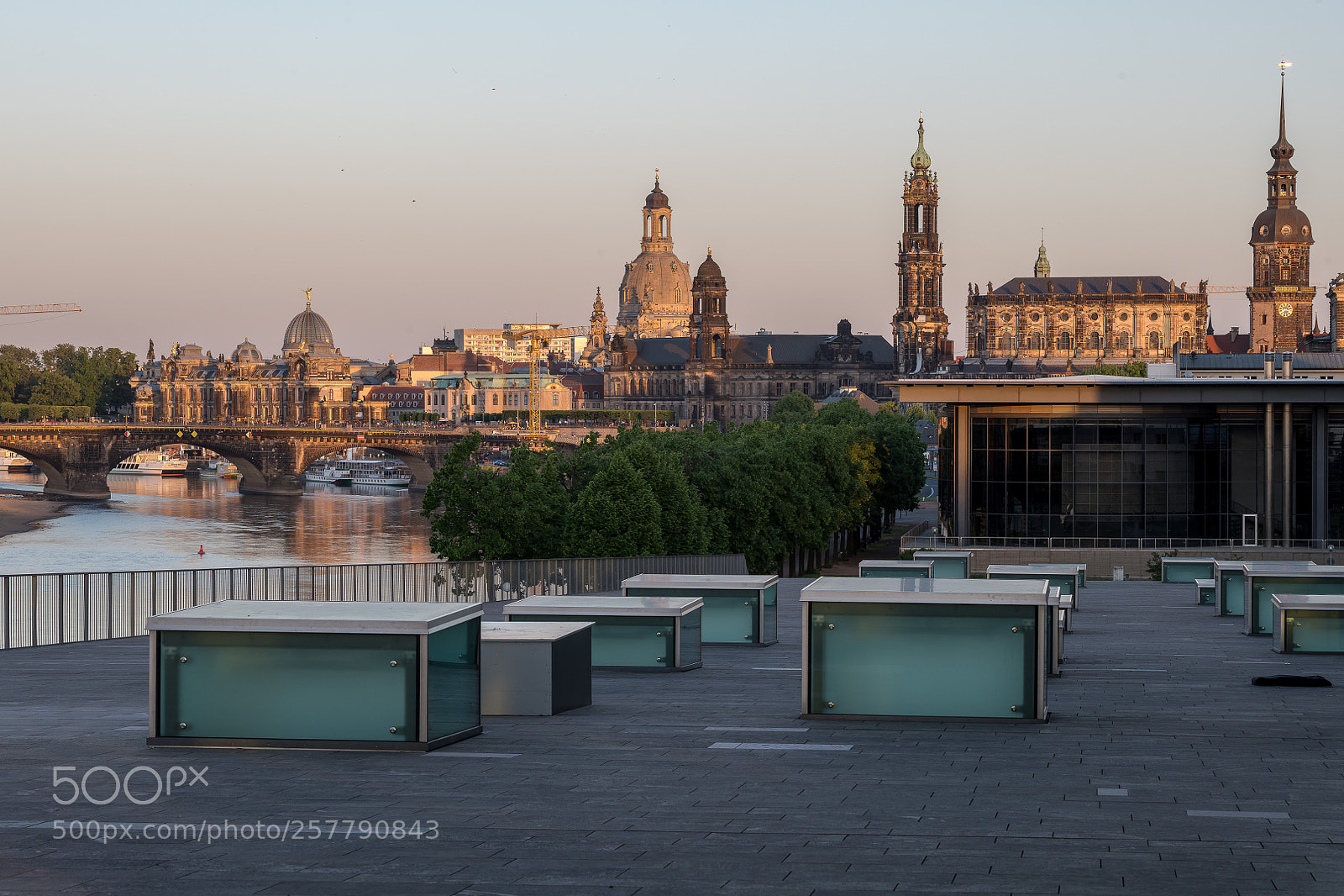 Nikon D850 sample photo. Dresden at dusk photography