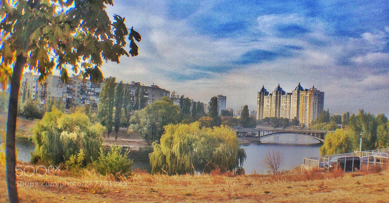 Apple iPhone 4S sample photo. Вид на Русановку /  view of rusanivka photography