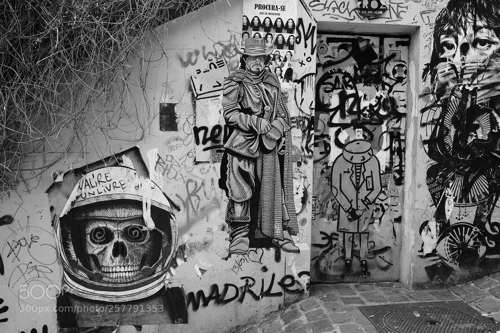 Fujifilm X100S sample photo. Paris street art photography