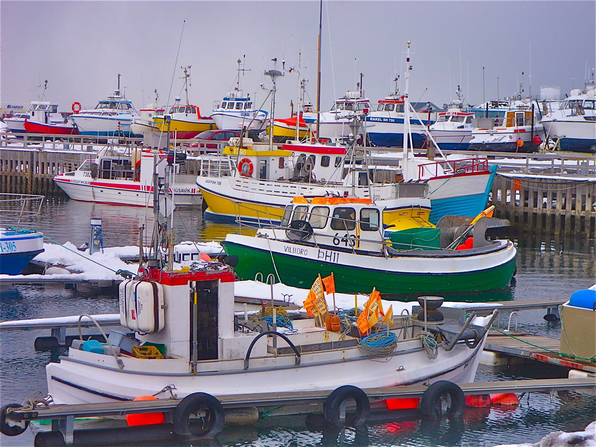 Pentax Optio P80 sample photo. Husavik  iceland photography