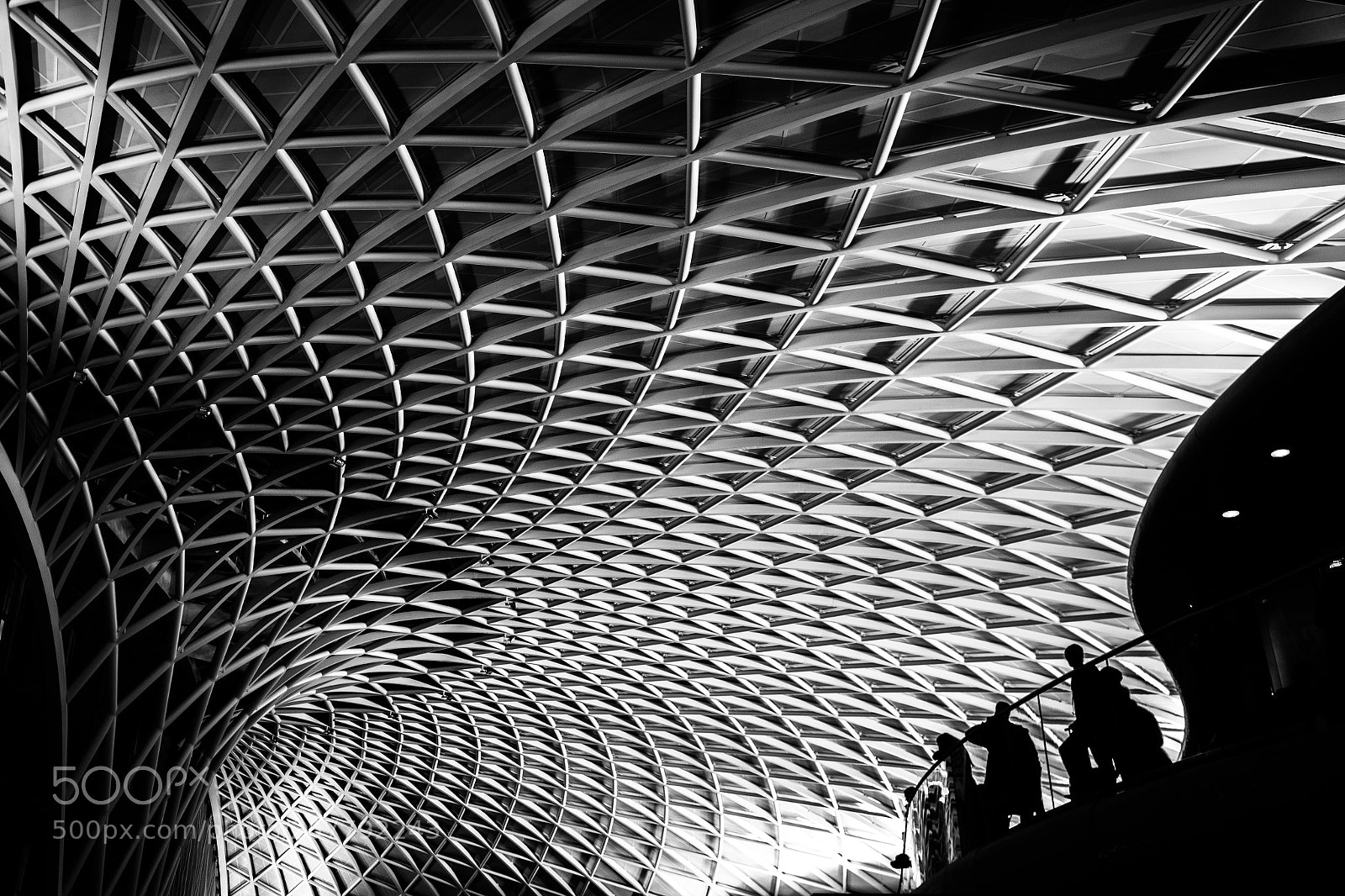 Canon EOS 6D sample photo. King cross station. london photography