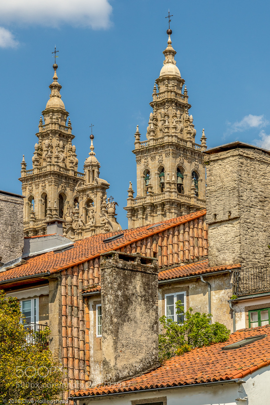 Canon EOS 7D Mark II sample photo. Cathedral steeples and tiles photography