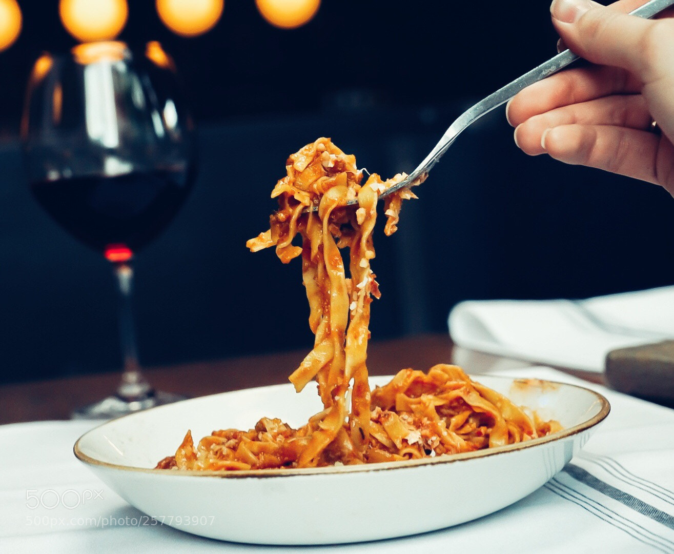 Sony a7R II sample photo. Simple pasta photography
