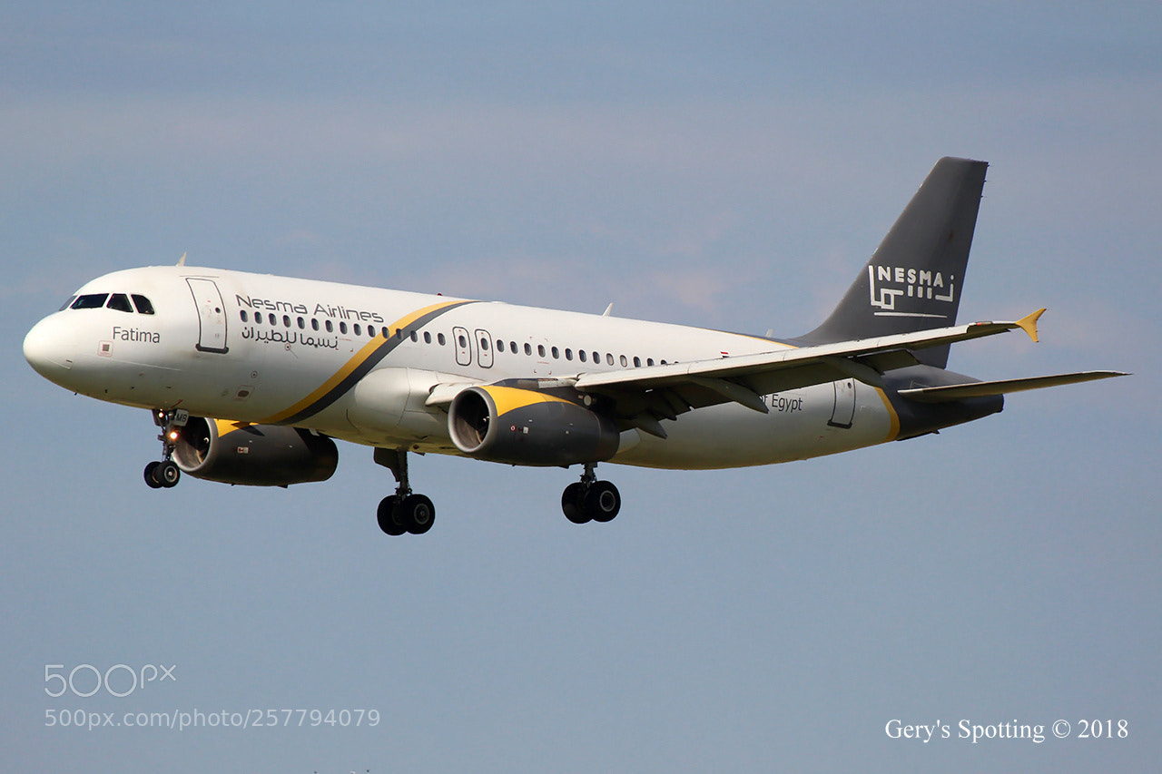 Canon EOS 1300D (EOS Rebel T6 / EOS Kiss X80) sample photo. Nesma airlines - airbus photography