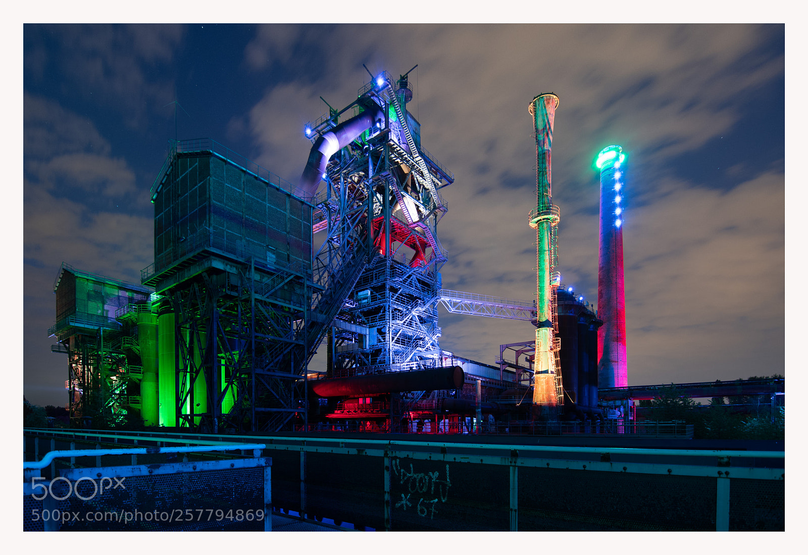 Nikon D500 sample photo. Landschaftspark duisburg-nord photography