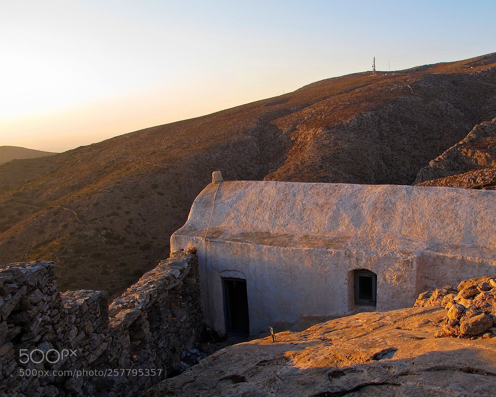 Canon PowerShot G11 sample photo. Amorgos castle view photography