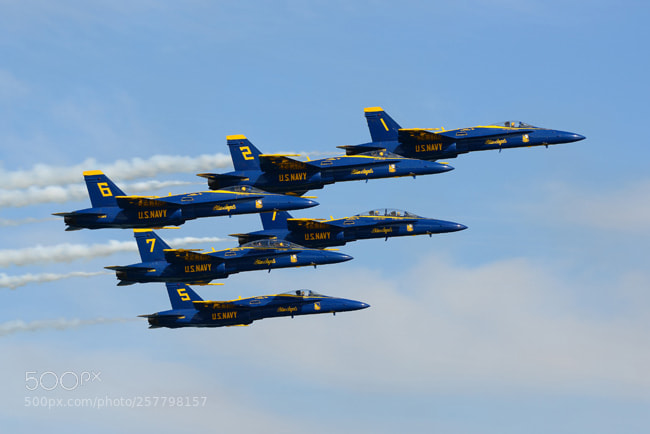 Nikon D7000 sample photo. Blue angels photography