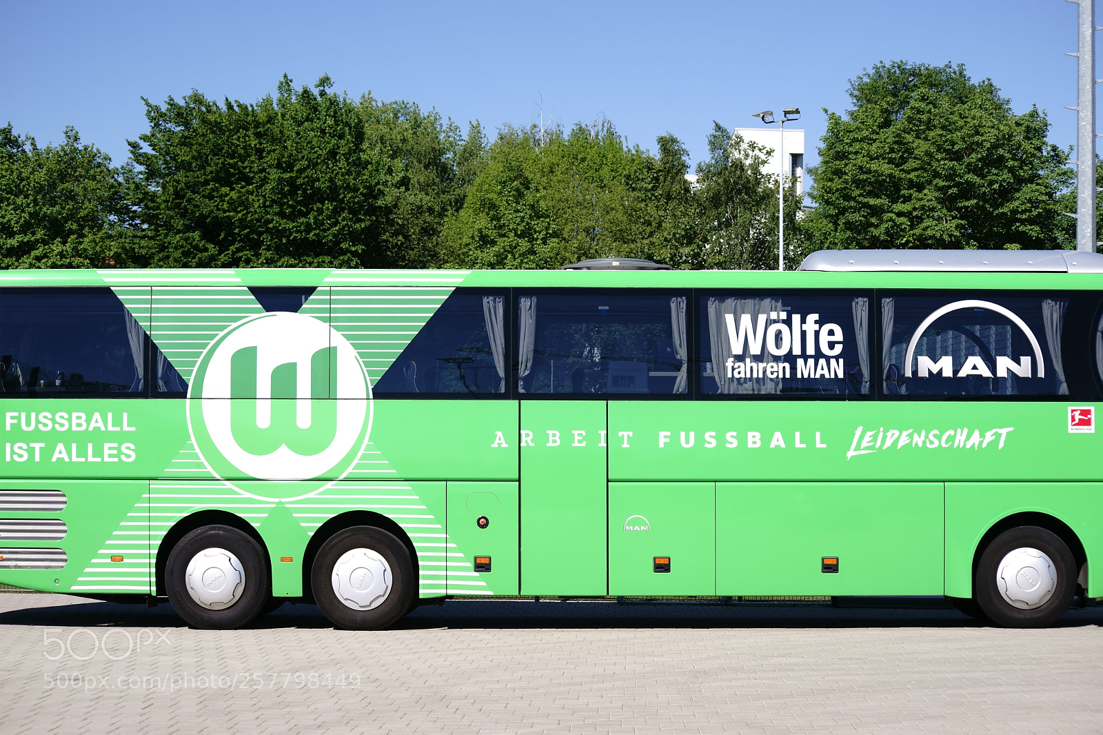 Sony a7 II sample photo. Team bus vfl wolfsburg photography