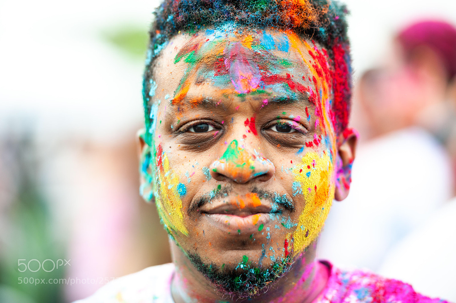 Nikon D700 sample photo. Holi hai photography
