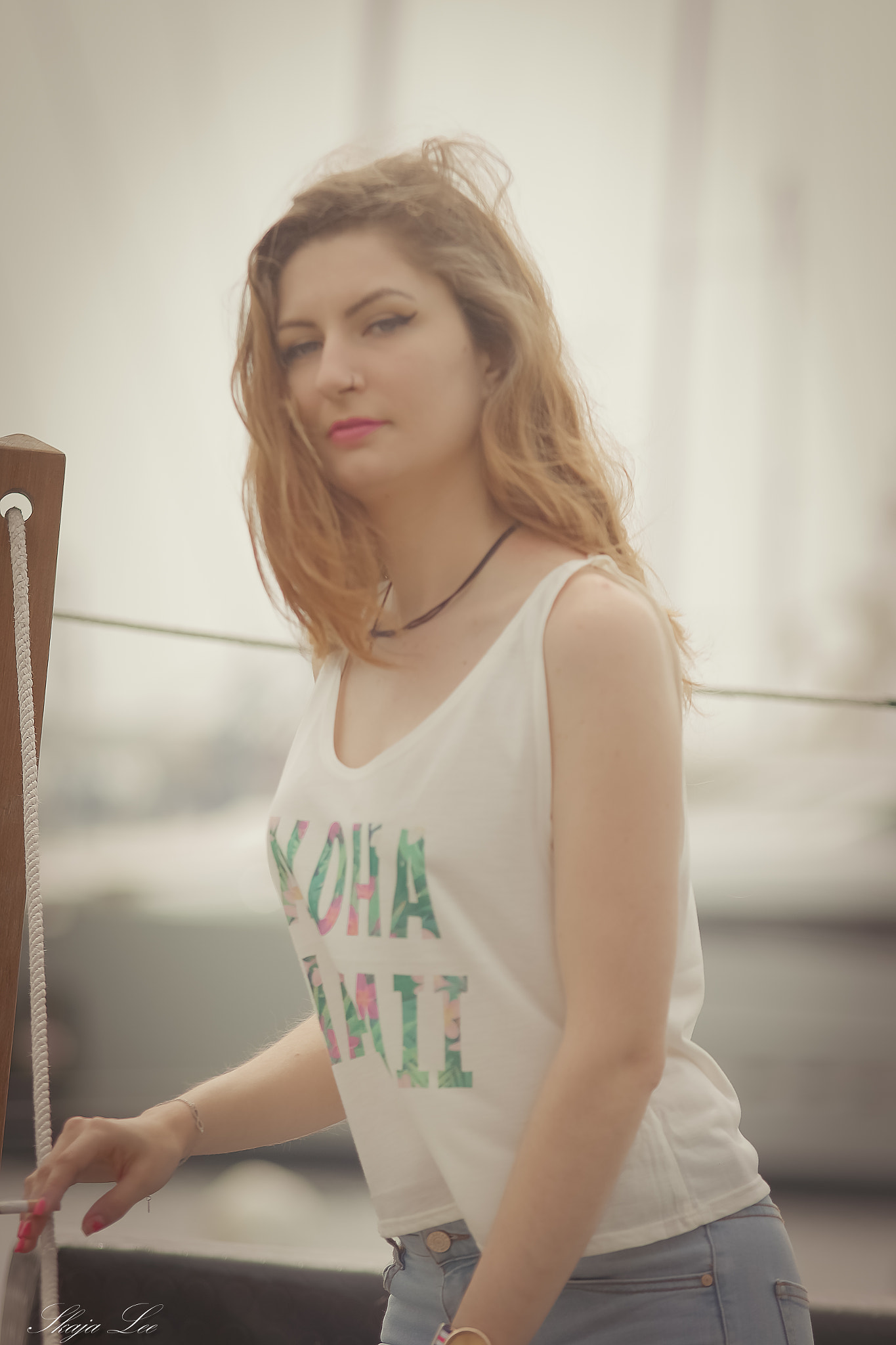 Sigma SD15 sample photo. 海港女孩/port lady/señora del puerto photography
