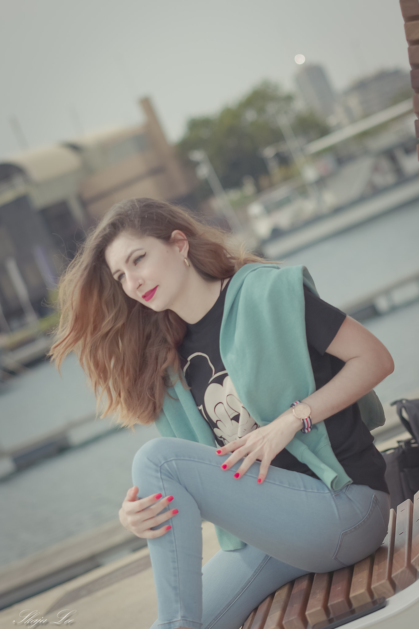 Sigma SD15 sample photo. 海港女孩/port lady/señora del puerto photography