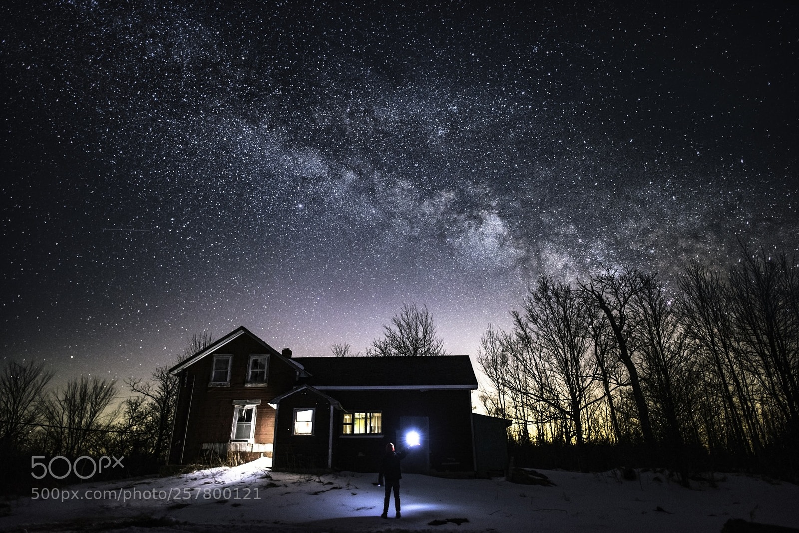 Nikon D810 sample photo. Night time up north! photography