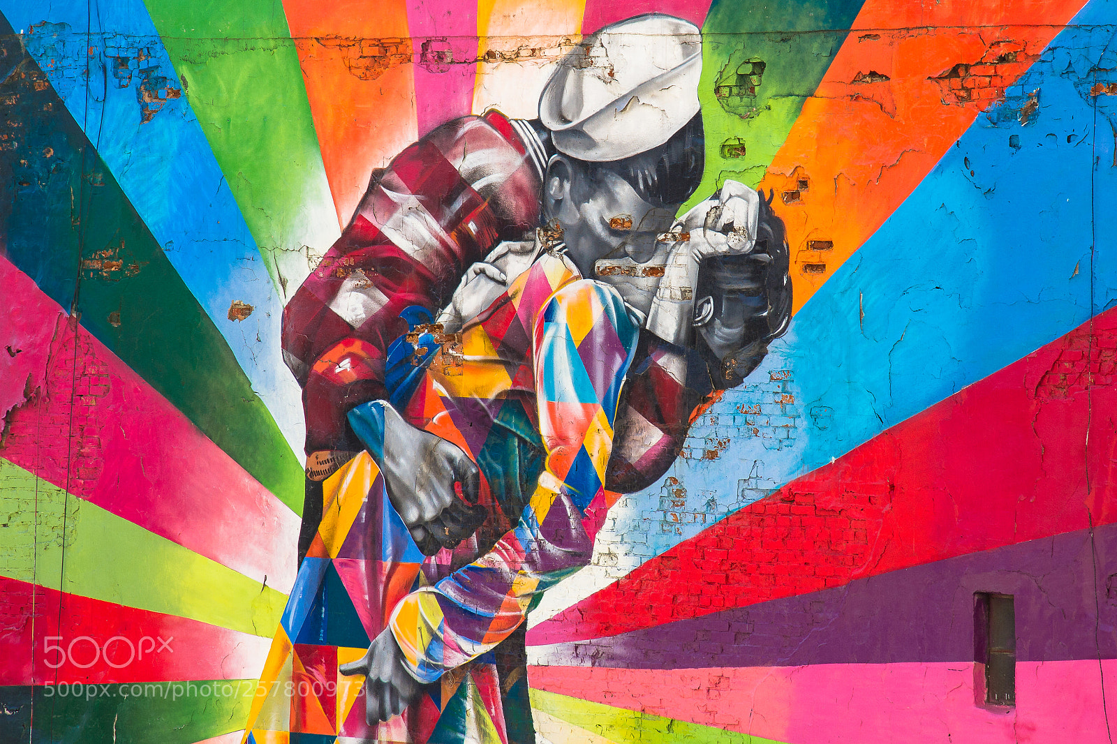 Canon EOS 7D sample photo. Colorful mural photography