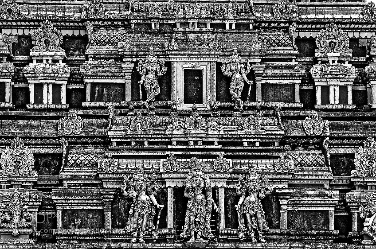 Nikon D7000 sample photo. Detail temple hindou st photography