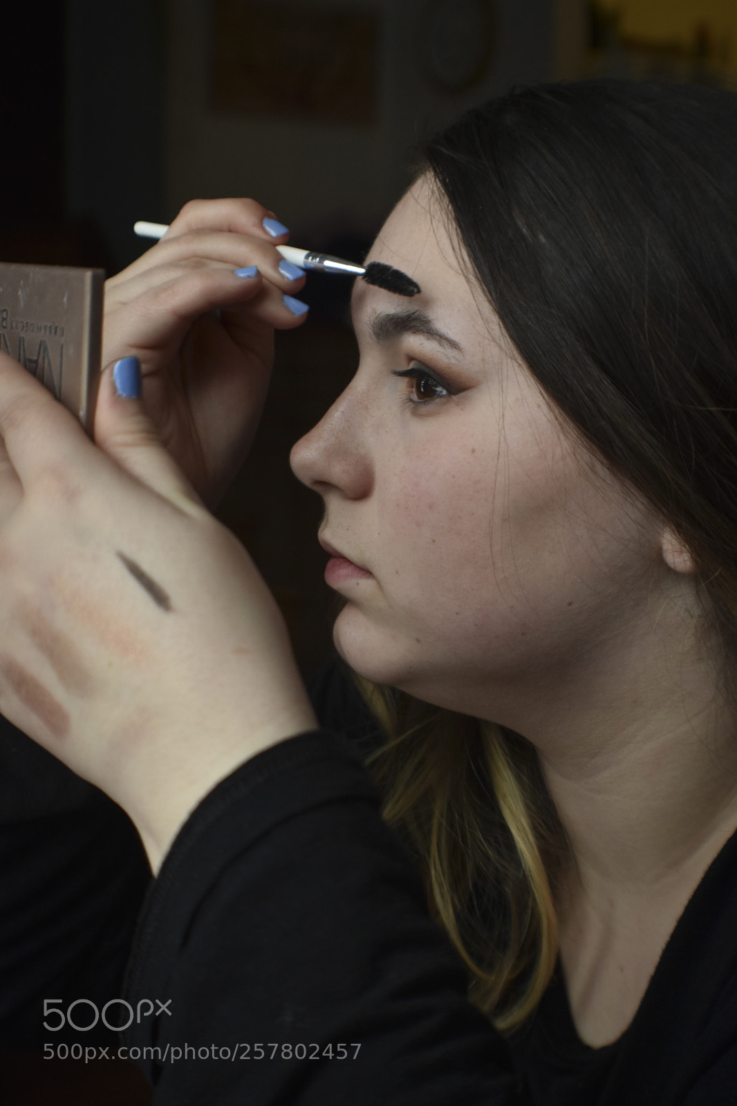 Nikon D3400 sample photo. Three : brows photography