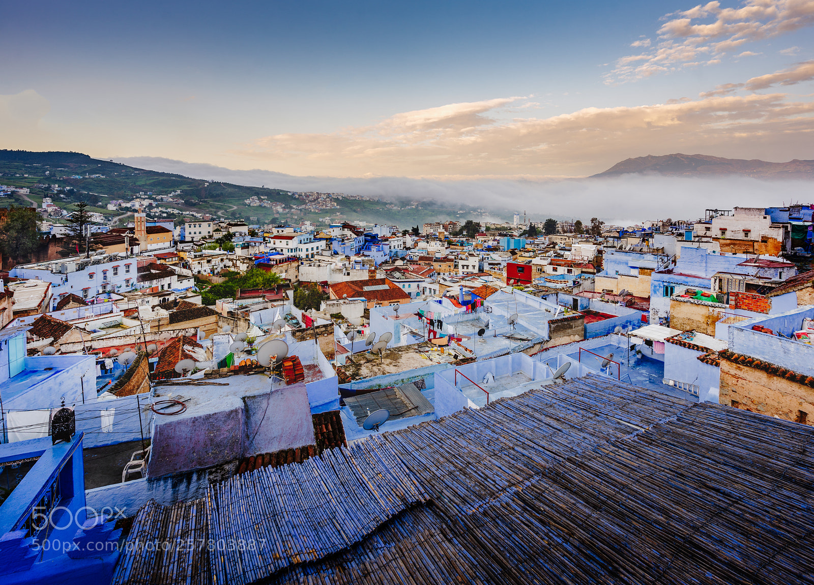 Sony a7R sample photo. Morning view of chefchaouen photography