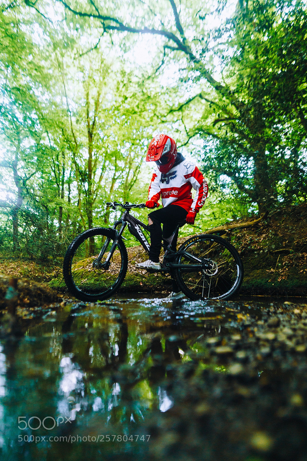 Canon EOS 6D sample photo. Supreme fox racing mtb photography