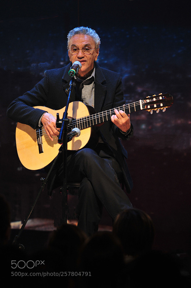 Nikon D300 sample photo. Caetano veloso photography
