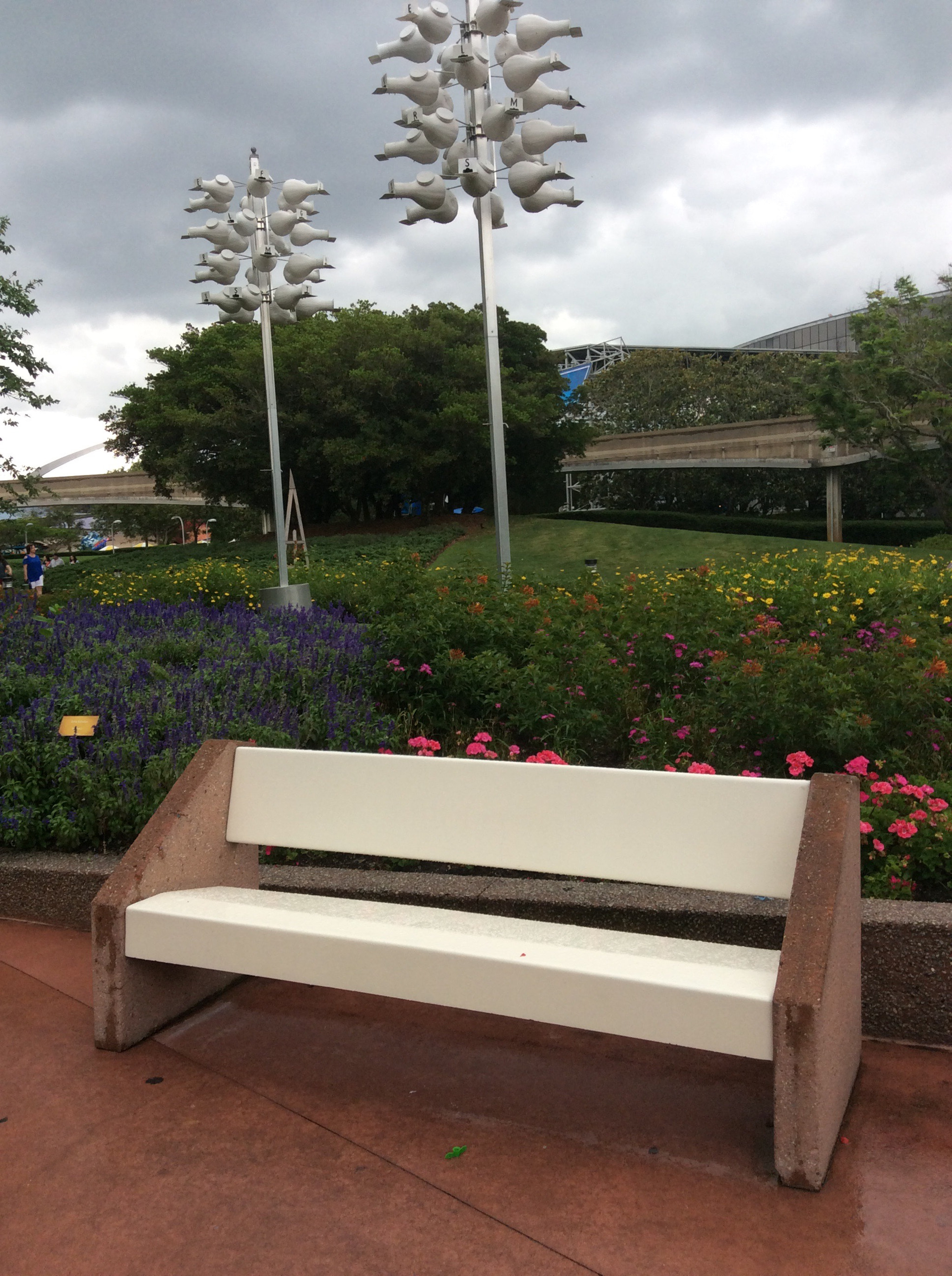 Apple iPad mini 2 sample photo. The bench photography