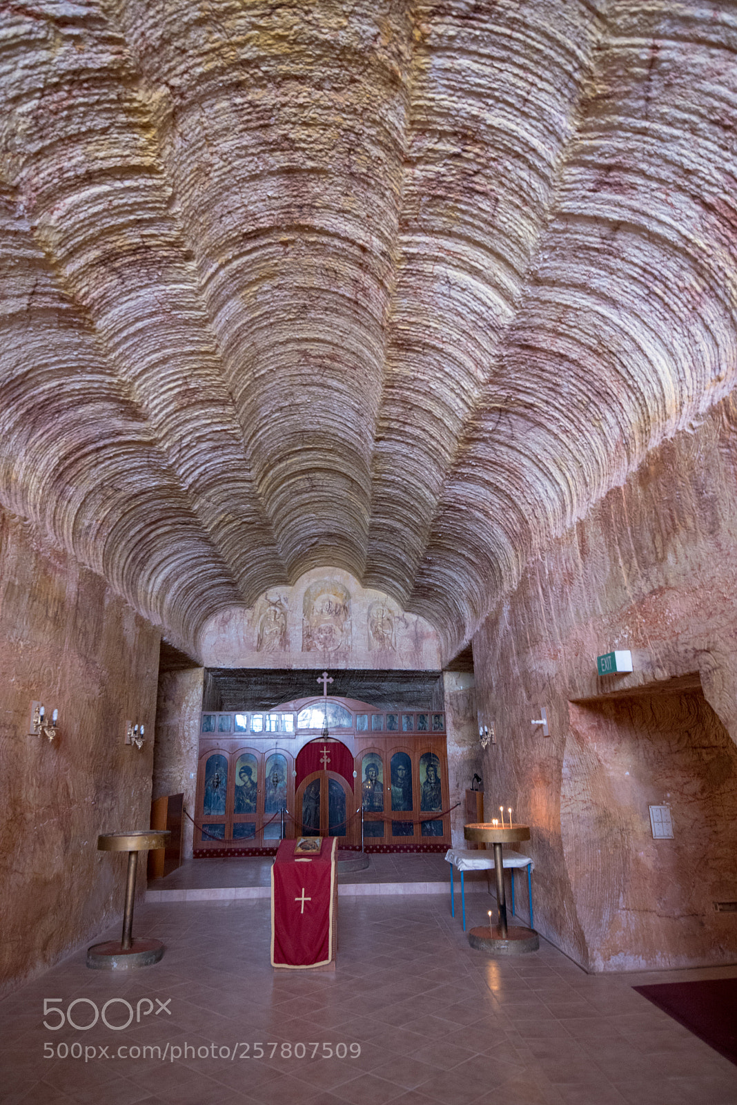 Nikon D750 sample photo. Underground church, coober peddy photography