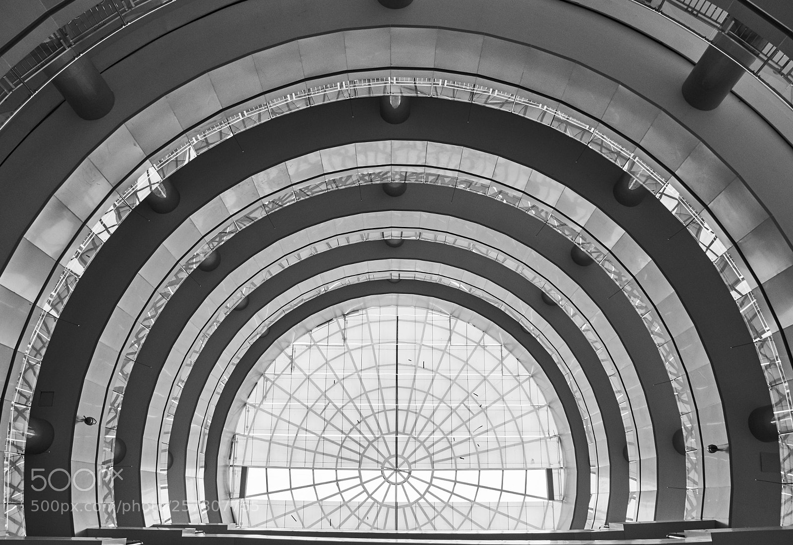 Nikon D5600 sample photo. Circle rooftop photography