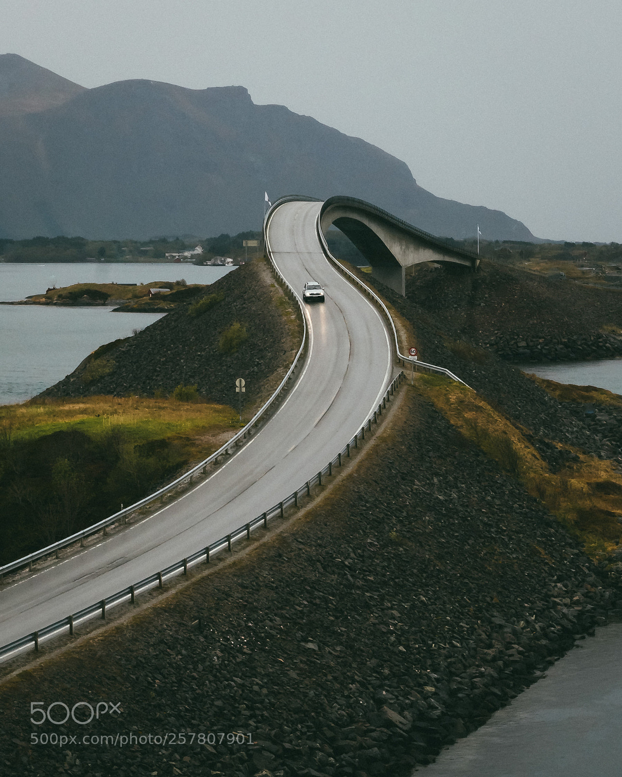 Sony SLT-A99V sample photo. Atlantic ocean road photography